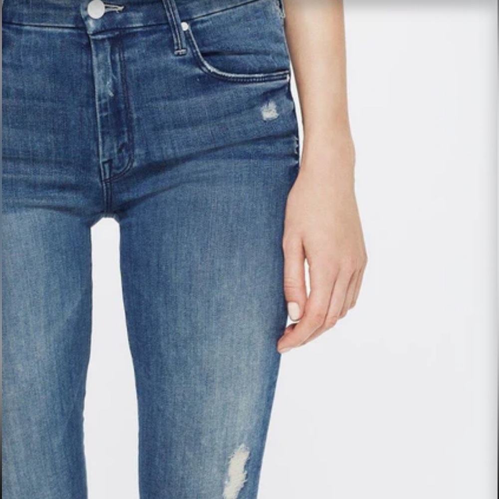 MOTHER THE LOOKER in graffiti girl JEANS